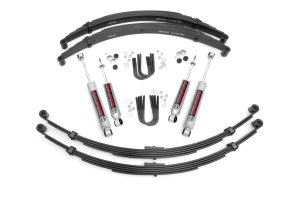 International Scout II Suspension Lift Kit - Front + Rear - Rough Country - 4 Inch Lift - '74-'80